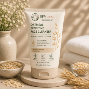 oatmeal sensitive face cleanser
