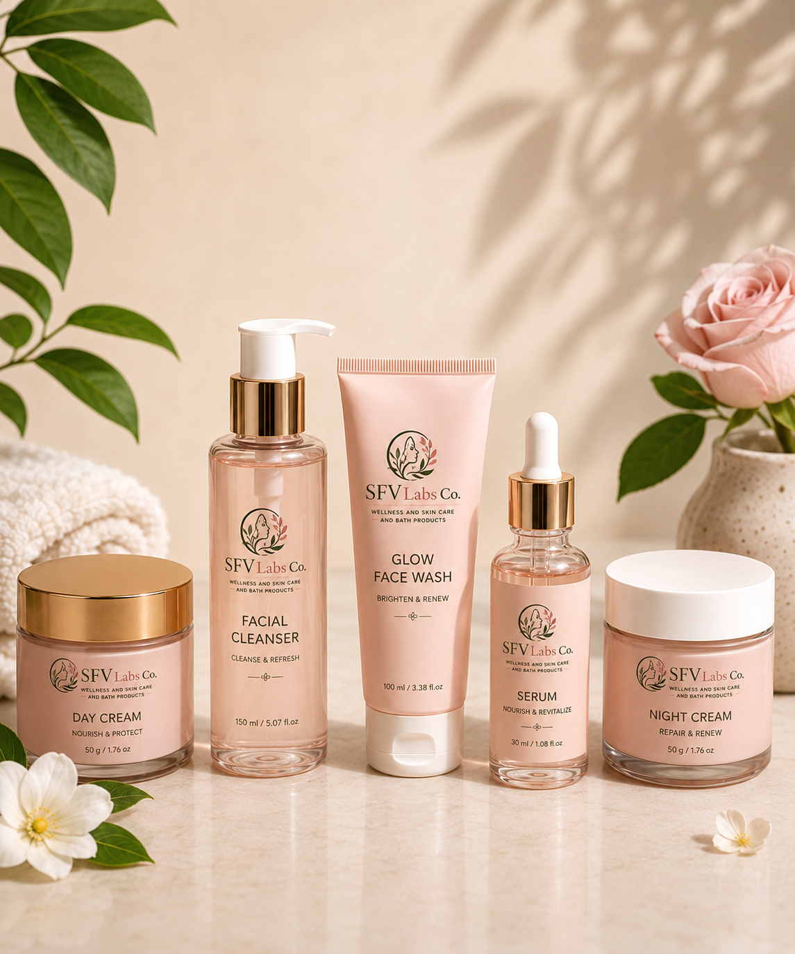 beauty care range